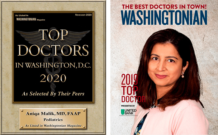 Dr. Aniqa Malik At Maryland Pediatric Care