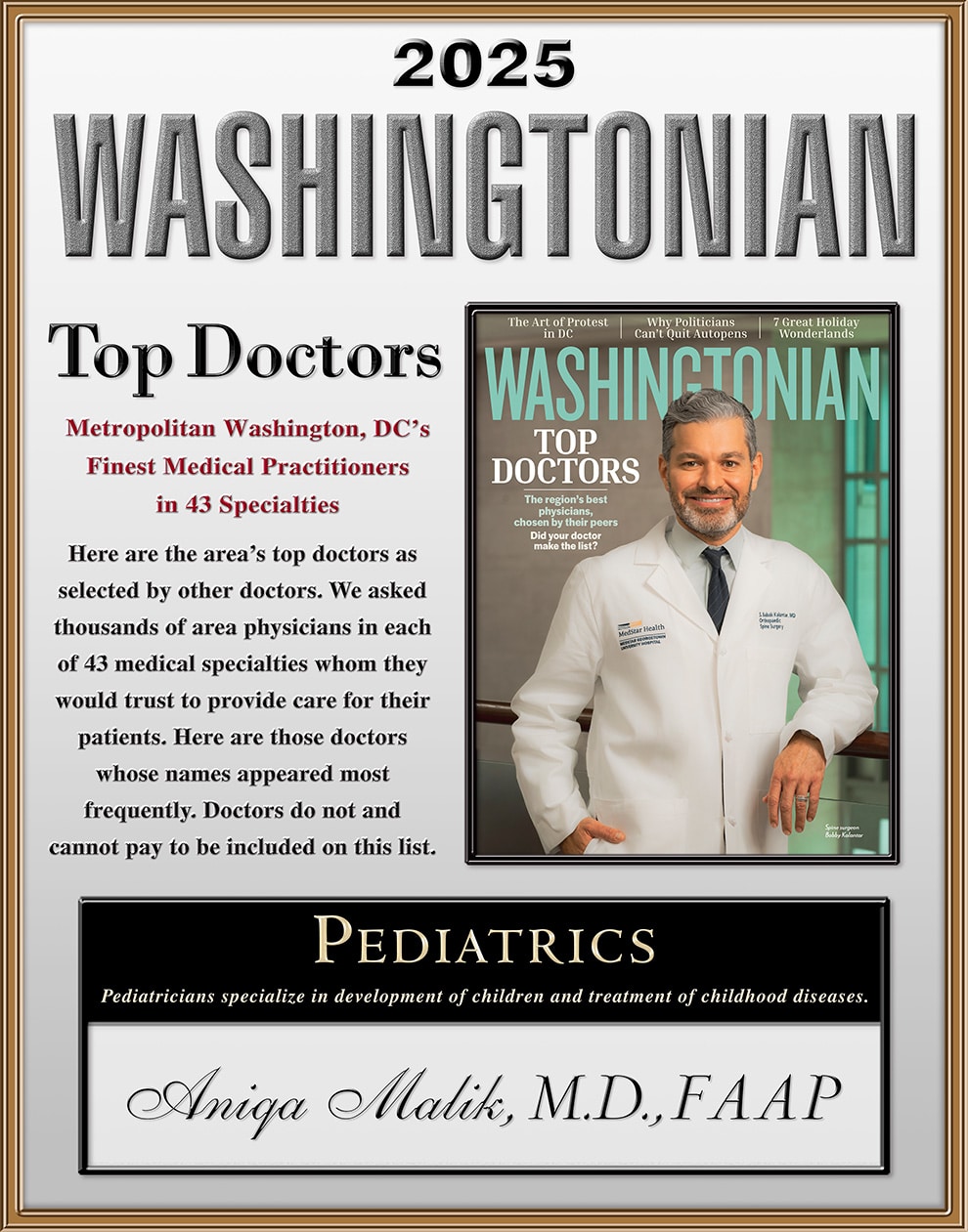 Washingtonian Top Doctors